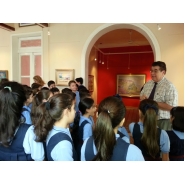 4to. grado visitó el museo del Parque Camba Cuá